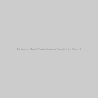 EpiGentek - Methylamp Global DNA Methylation Quantification Ultra Kit